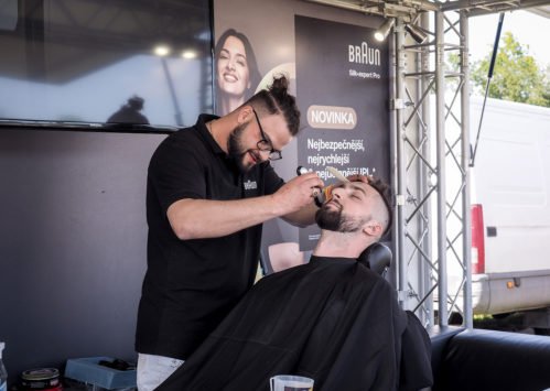 BRAUN Roadshow 2019 - barber v akci